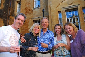 Tutors and students enjoying the school