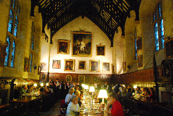 The dining hall